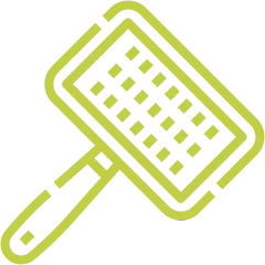 Dog brush icon